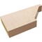 Ekena Millwork 2in. W x 6in. H x 12in. L Burlington Woodgrain TimberThane Rafter Tail, Primed Tan RFTUR02X06X12BURRCPR - alternate 2